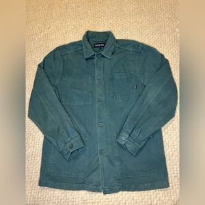 Only N.Y. Light Blue Chambray Work Shirt Size L